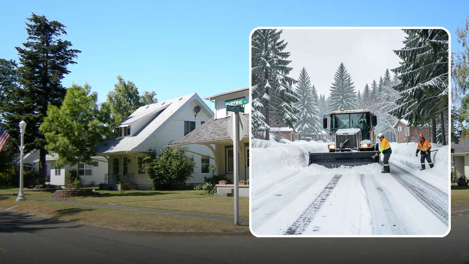 Senior Living Community Snow Plowing in DuPont, Pierce County, WA - We plow senior living lots, drive lanes, and entrances as a zero-tolerance priority because residents cannot risk a fall.