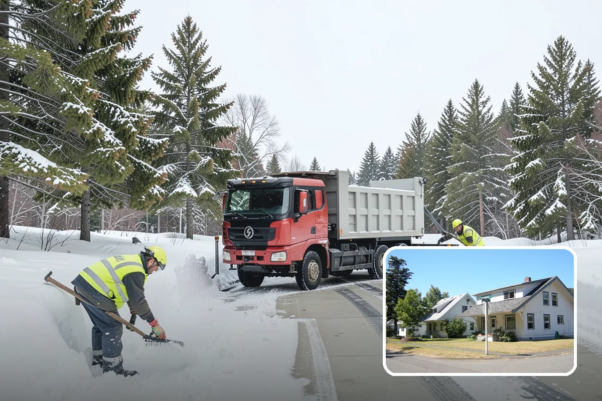 Senior Living Community Snow Plowing in DuPont, Pierce County, WA - Zero-tolerance clearing of every resident walkway and entrance