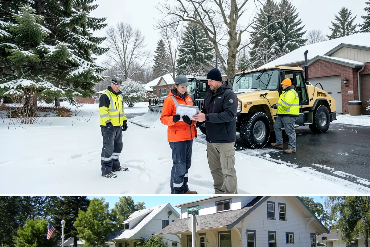 Senior Living Community Snow Plowing in DuPont, Pierce County, WA - Establish a zero-tolerance contract before winter so residents are never exposed to icy surfaces.