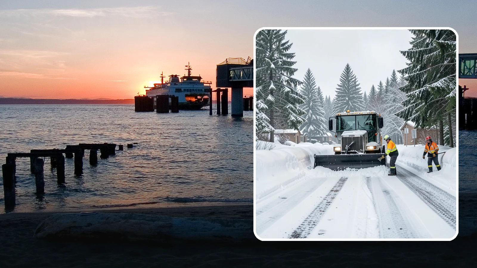 Senior Living Community Snow Plowing in Edmonds, Snohomish County, WA - We plow senior living lots, drive lanes, and entrances as a zero-tolerance priority because residents cannot risk a fall.