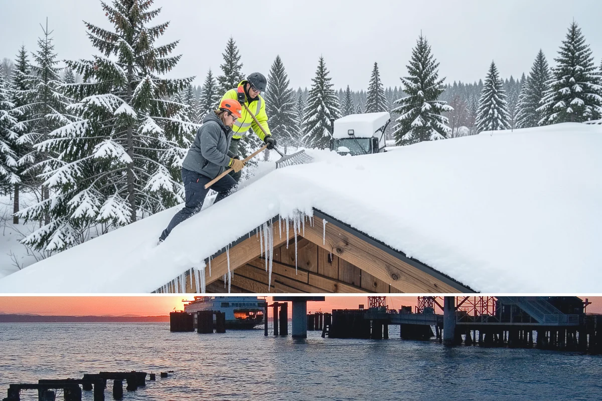 Senior Living Community Snow Plowing in Edmonds, Snohomish County, WA - Establish a zero-tolerance contract before winter so residents are never exposed to icy surfaces.