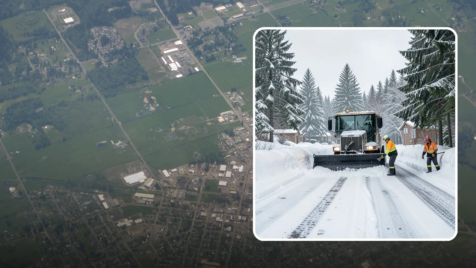 Senior Living Community Snow Plowing in Enumclaw, King County, WA - We plow senior living lots, drive lanes, and entrances as a zero-tolerance priority because residents cannot risk a fall.