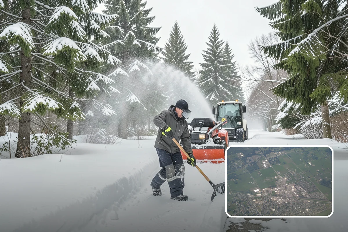 Senior Living Community Snow Plowing in Enumclaw, King County, WA - Zero-tolerance clearing of every resident walkway and entrance