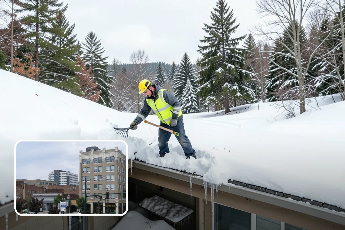 Senior Living Community Snow Plowing in Everett, Snohomish County, WA - Zero-tolerance clearing of every resident walkway and entrance
