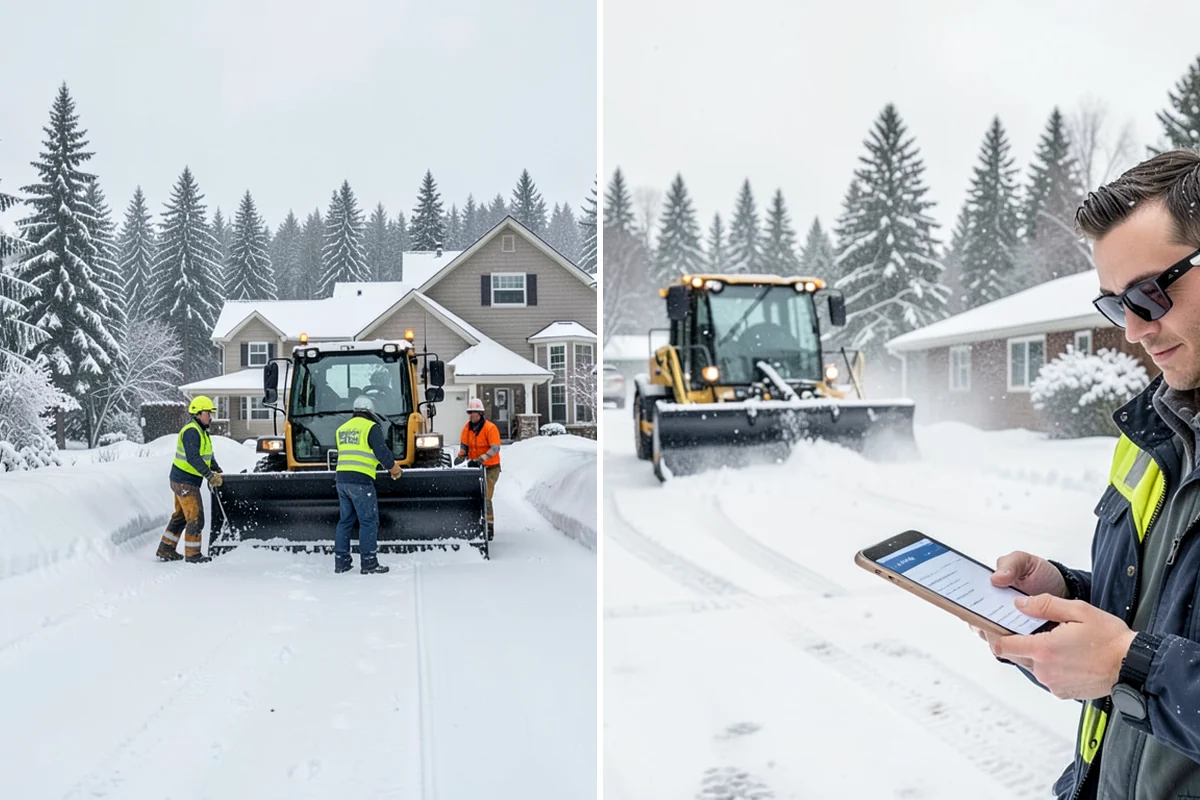 Senior Living Community Snow Plowing in Everett, Snohomish County, WA - Map every resident walkway, ramp, and entrance for zero-tolerance treatment