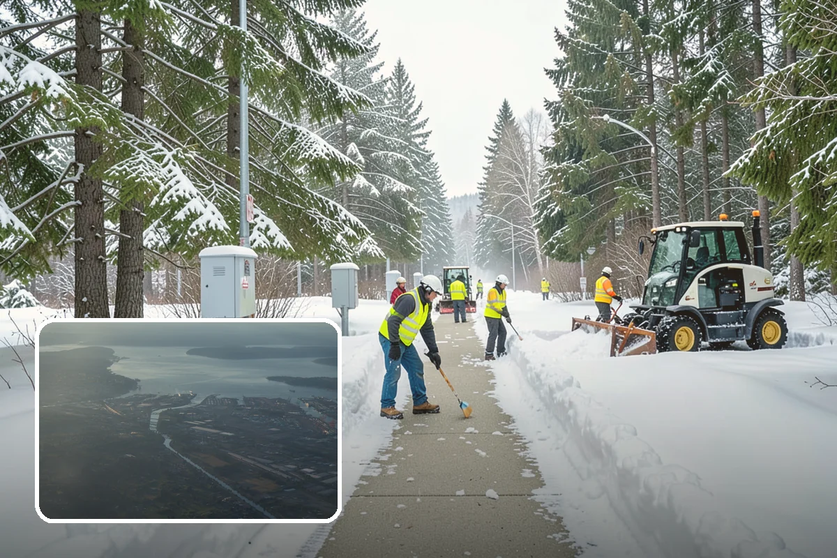 Senior Living Community Snow Plowing in Fife, Pierce County, WA - Zero-tolerance clearing of every resident walkway and entrance