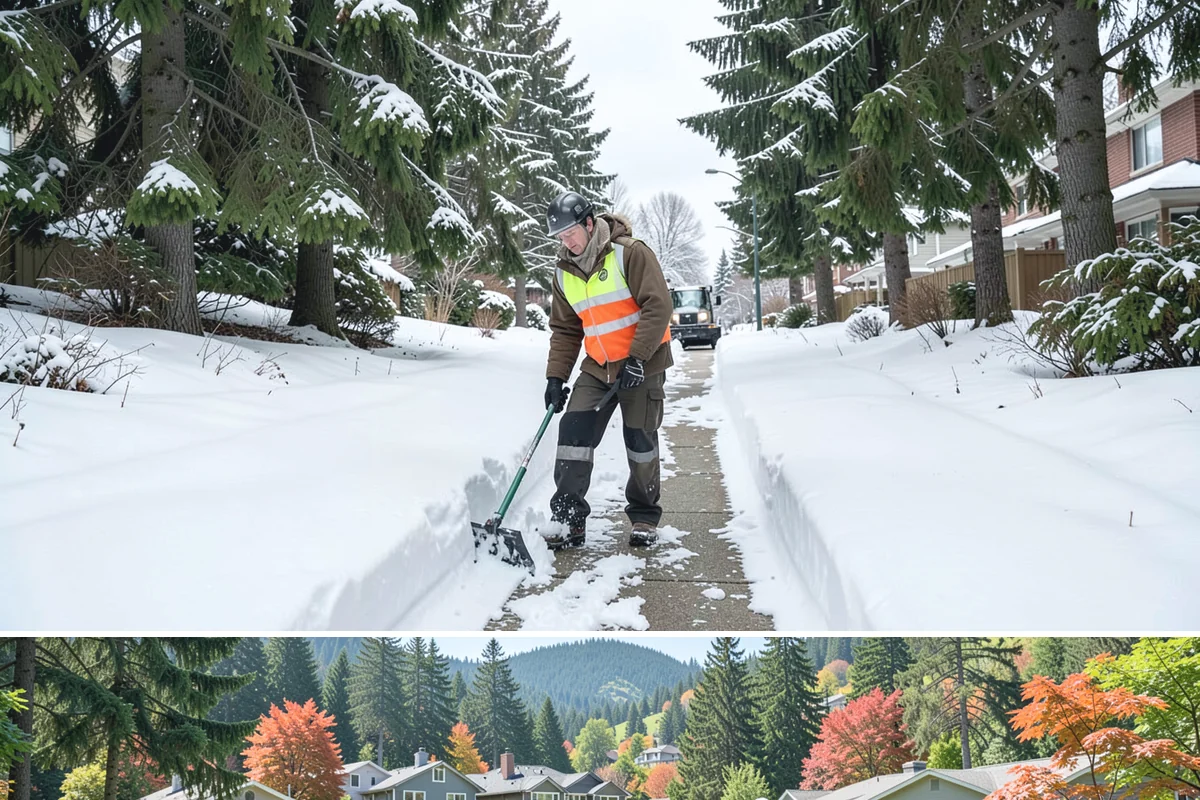 Senior Living Community Snow Plowing in Fircrest, Pierce County, WA - Establish a zero-tolerance contract before winter so residents are never exposed to icy surfaces.