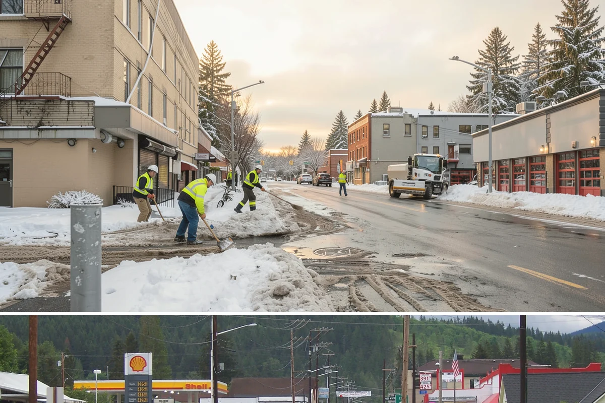 Senior Living Community Snow Plowing in Granite Falls, Snohomish County, WA - Establish a zero-tolerance contract before winter so residents are never exposed to icy surfaces.