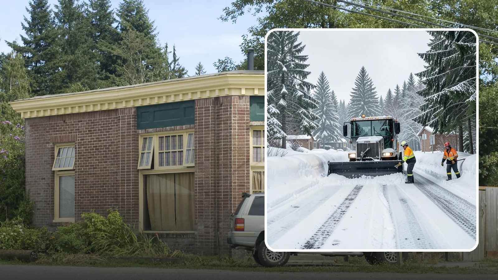 Senior Living Community Snow Plowing in Hamilton, Skagit County, WA - We plow senior living lots, drive lanes, and entrances as a zero-tolerance priority because residents cannot risk a fall.