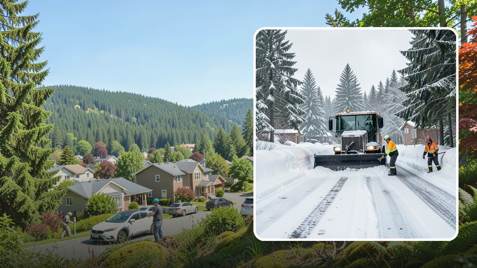 Senior Living Community Snow Plowing in Index, Snohomish County, WA - We plow senior living lots, drive lanes, and entrances as a zero-tolerance priority because residents cannot risk a fall.