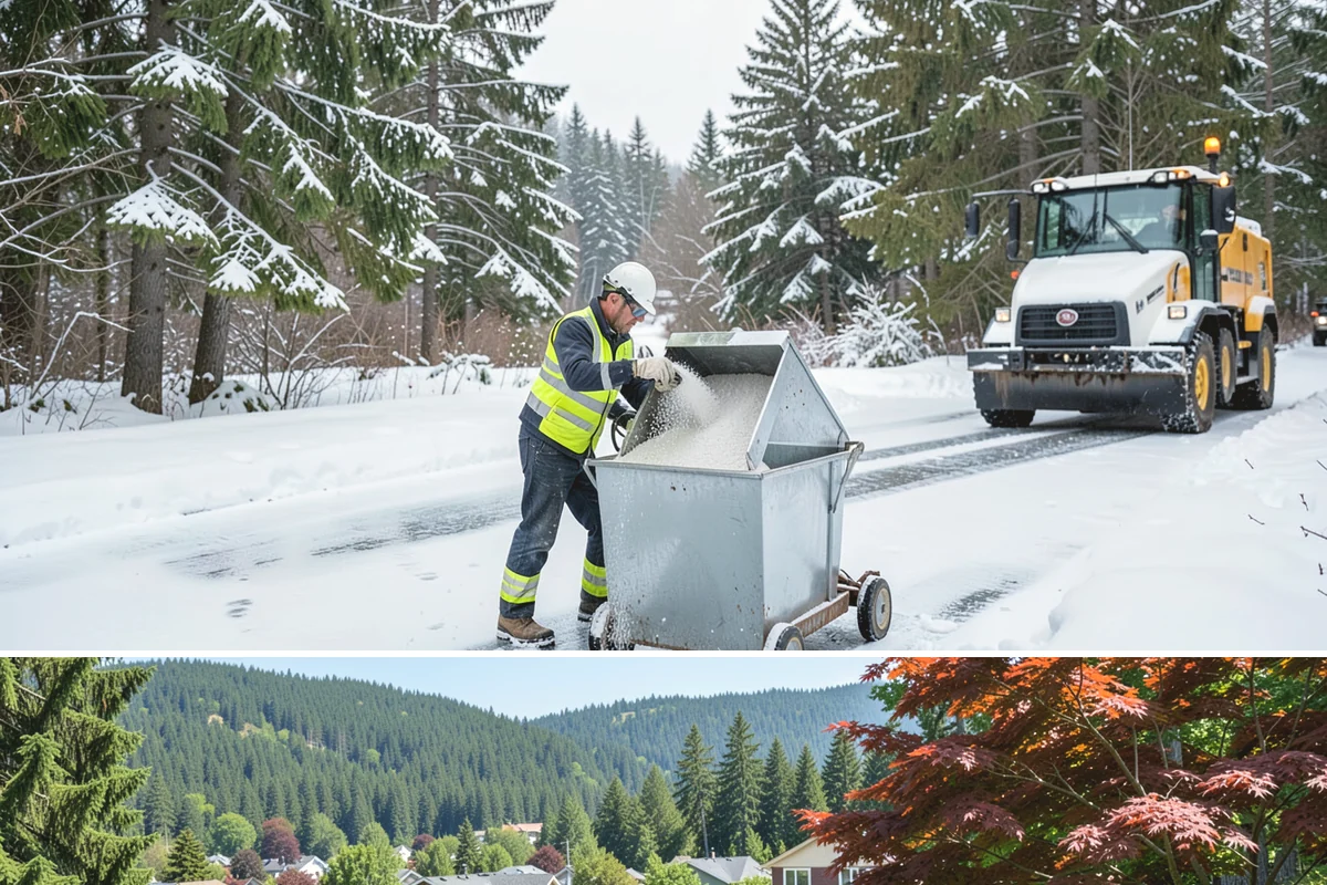 Senior Living Community Snow Plowing in Index, Snohomish County, WA - Establish a zero-tolerance contract before winter so residents are never exposed to icy surfaces.