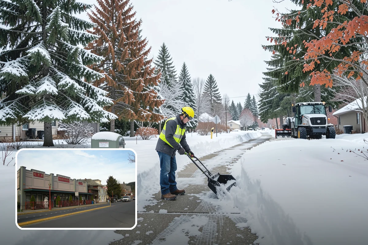 Senior Living Community Snow Plowing in Issaquah, King County, WA - Zero-tolerance clearing of every resident walkway and entrance