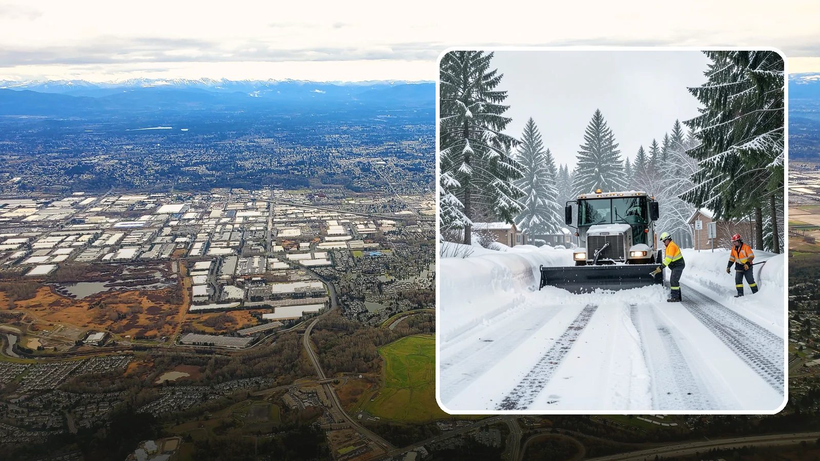 Senior Living Community Snow Plowing in Kent, King County, WA - We plow senior living lots, drive lanes, and entrances as a zero-tolerance priority because residents cannot risk a fall.