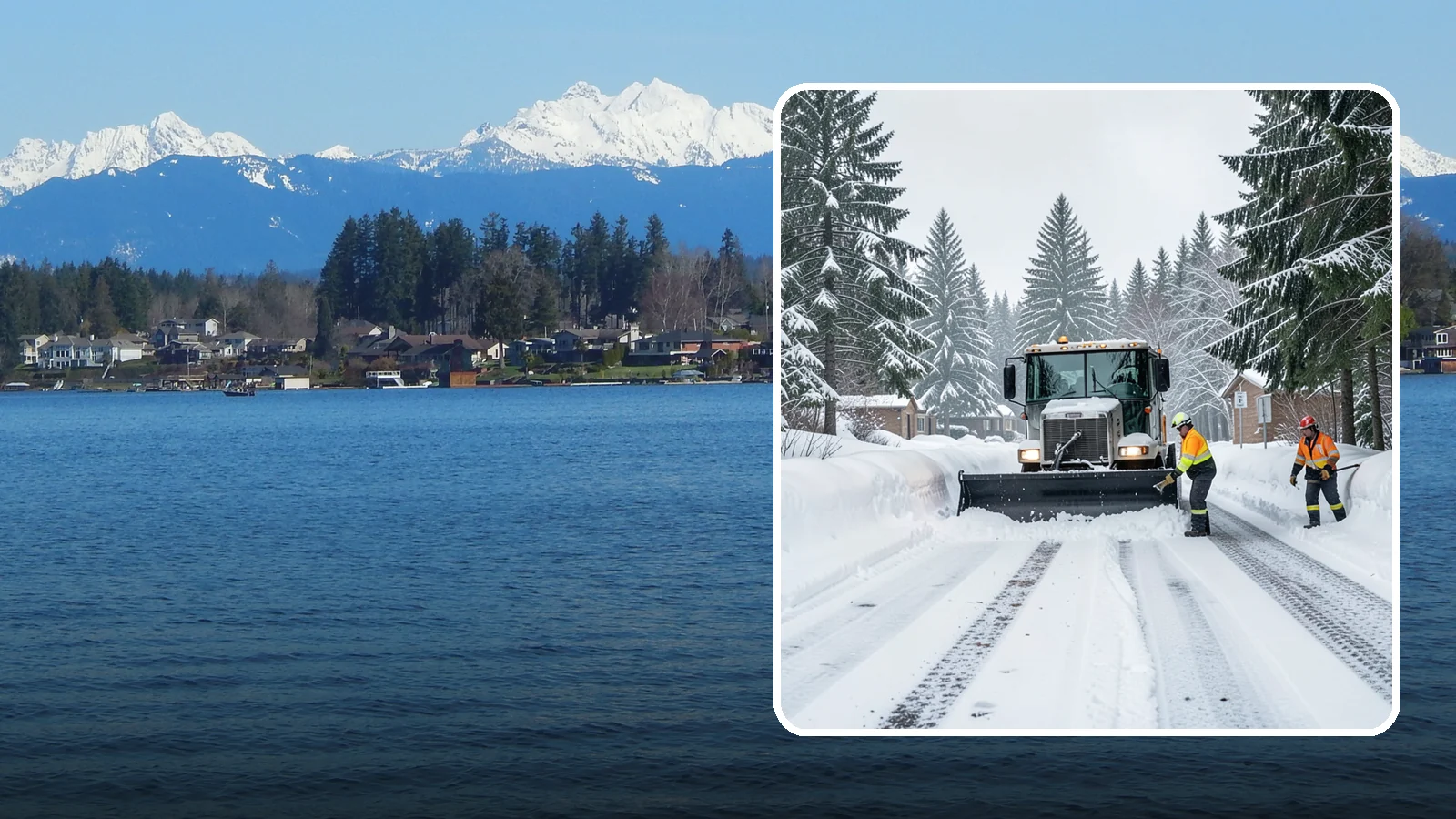 Senior Living Community Snow Plowing in Lake Stevens, Snohomish County, WA - We plow senior living lots, drive lanes, and entrances as a zero-tolerance priority because residents cannot risk a fall.