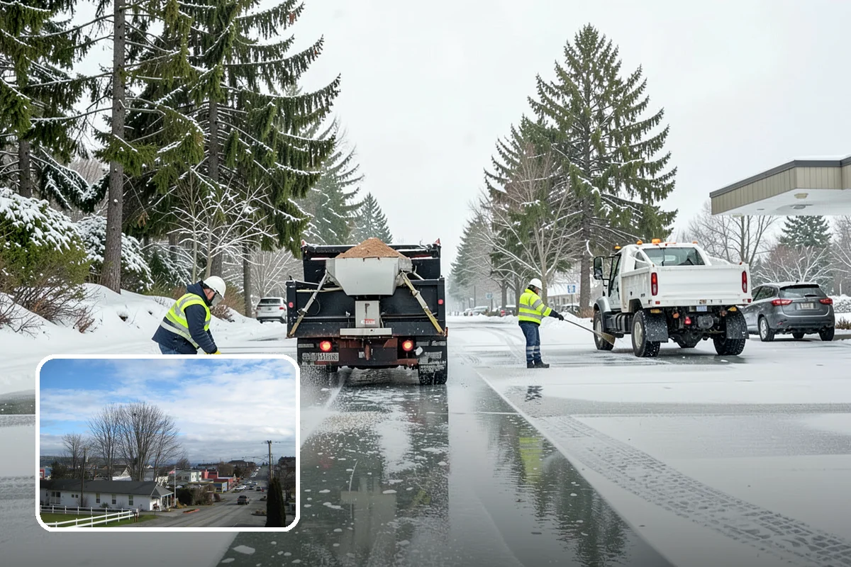 Senior Living Community Snow Plowing in Langley, Island County, WA - Zero-tolerance clearing of every resident walkway and entrance