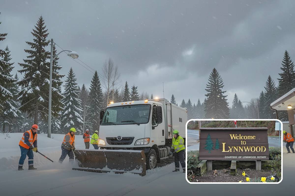 Senior Living Community Snow Plowing in Lynnwood, Snohomish County, WA - Zero-tolerance clearing of every resident walkway and entrance