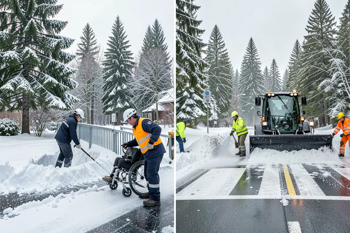 Senior Living Community Snow Plowing in Maple Valley, King County, WA - Map every resident walkway, ramp, and entrance for zero-tolerance treatment