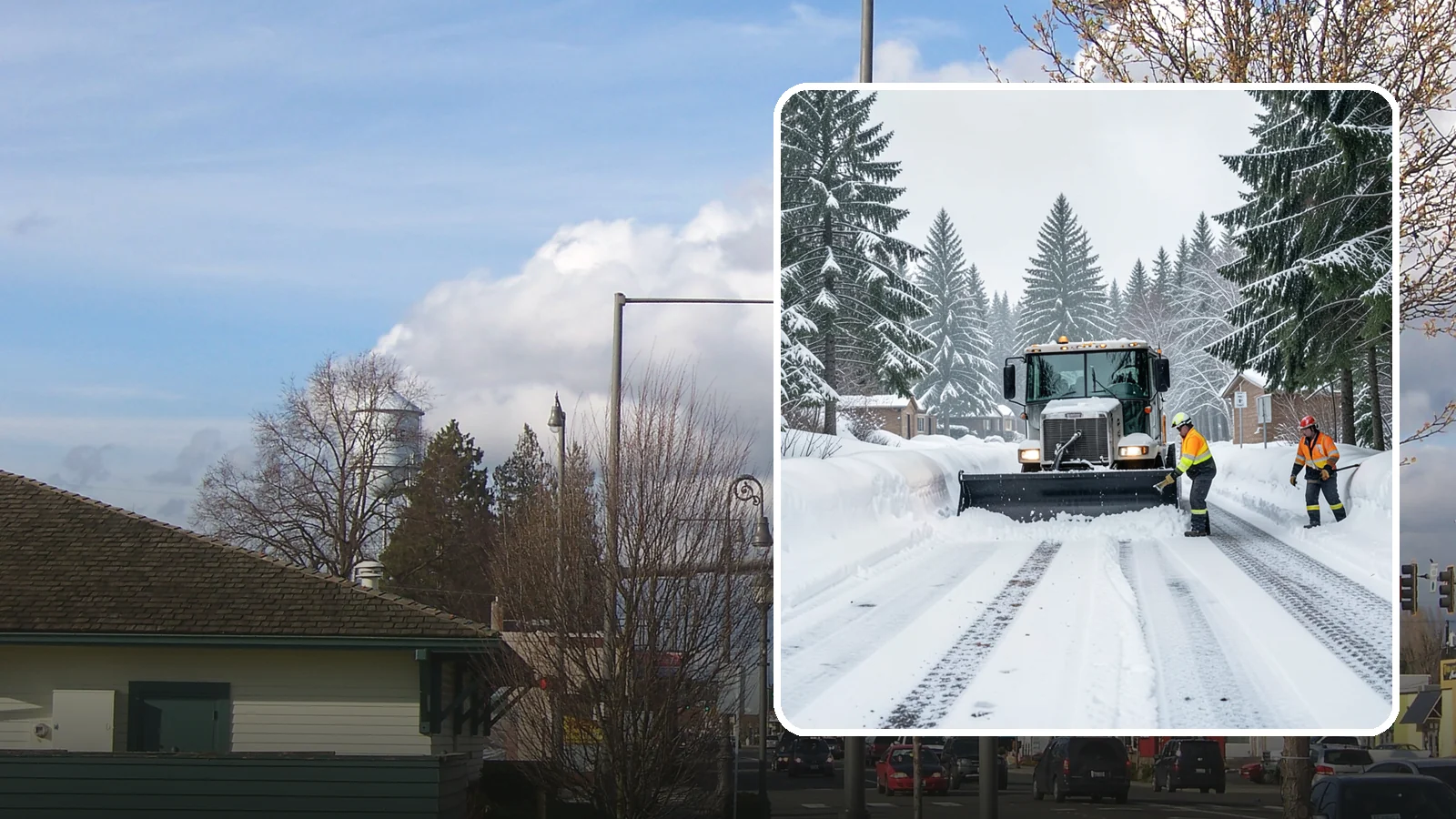 Senior Living Community Snow Plowing in Marysville, Snohomish County, WA - We plow senior living lots, drive lanes, and entrances as a zero-tolerance priority because residents cannot risk a fall.