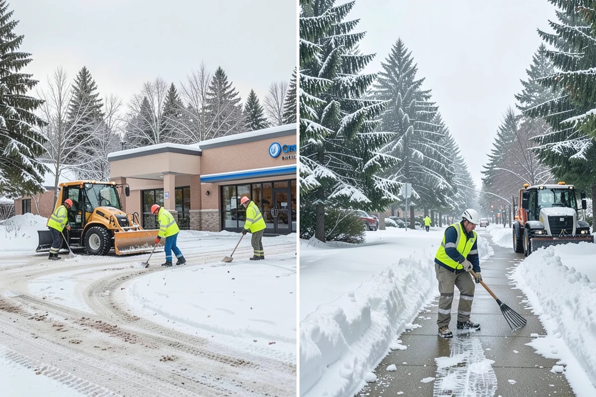 Senior Living Community Snow Plowing in Marysville, Snohomish County, WA - Map every resident walkway, ramp, and entrance for zero-tolerance treatment