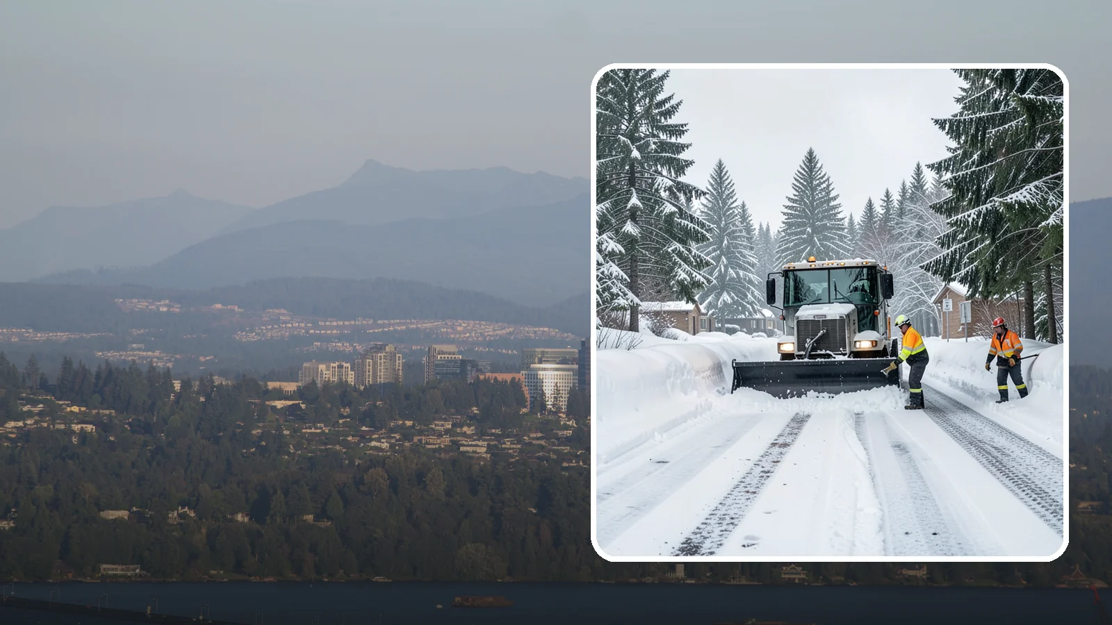 Senior Living Community Snow Plowing in Medina, King County, WA - We plow senior living lots, drive lanes, and entrances as a zero-tolerance priority because residents cannot risk a fall.