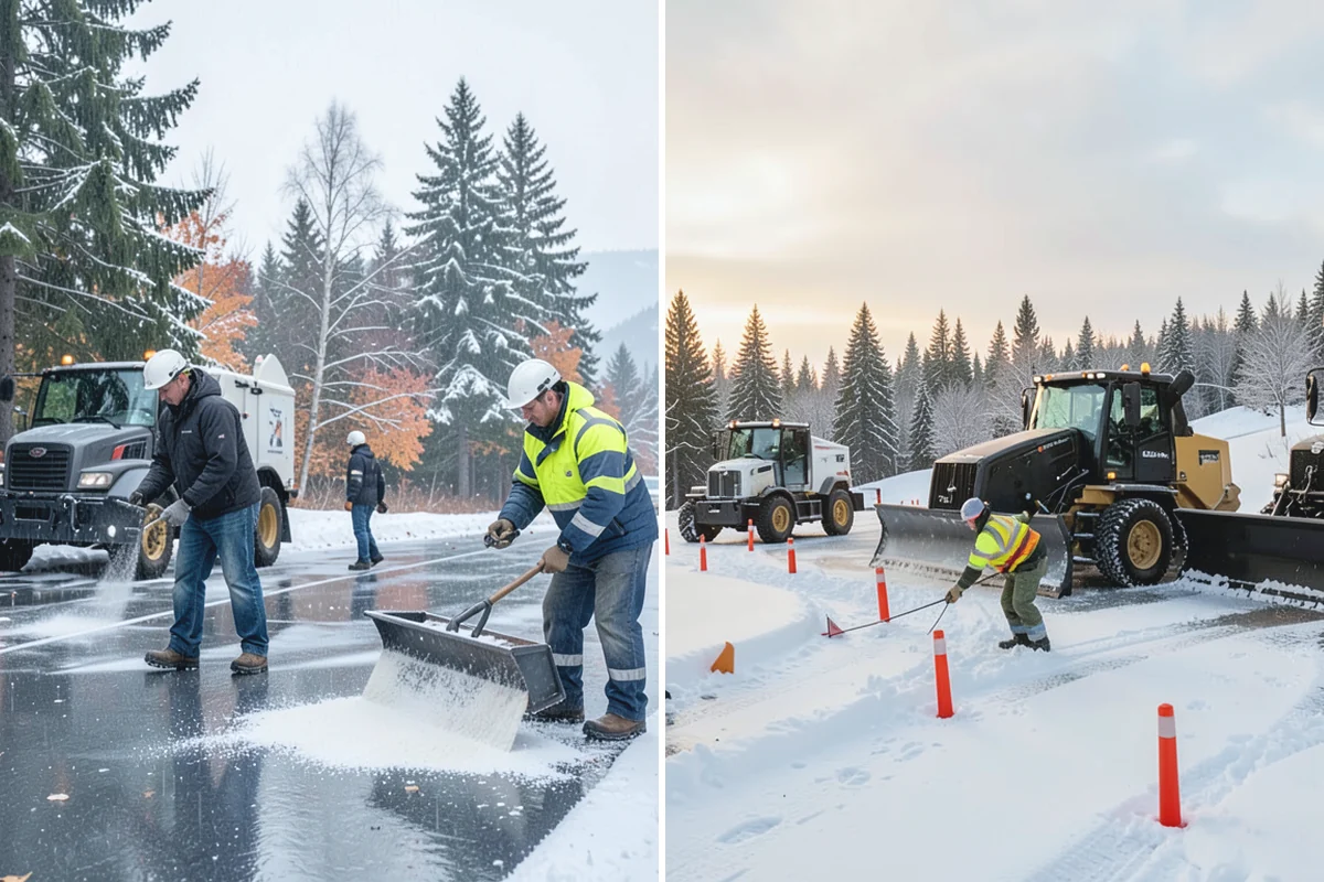 Senior Living Community Snow Plowing in Medina, King County, WA - Map every resident walkway, ramp, and entrance for zero-tolerance treatment