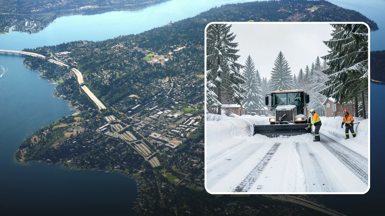 Senior Living Community Snow Plowing in Mercer Island, King County, WA - We plow senior living lots, drive lanes, and entrances as a zero-tolerance priority because residents cannot risk a fall.
