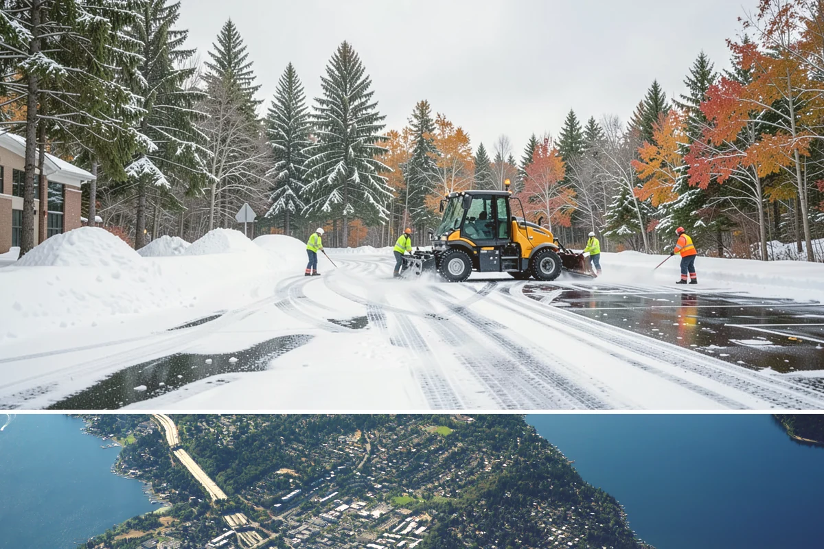 Senior Living Community Snow Plowing in Mercer Island, King County, WA - Establish a zero-tolerance contract before winter so residents are never exposed to icy surfaces.