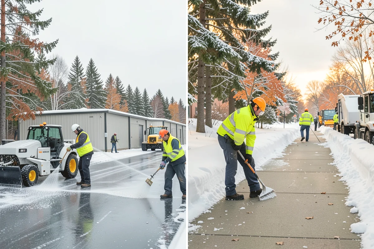 Senior Living Community Snow Plowing in Mill Creek, Snohomish County, WA - Map every resident walkway, ramp, and entrance for zero-tolerance treatment
