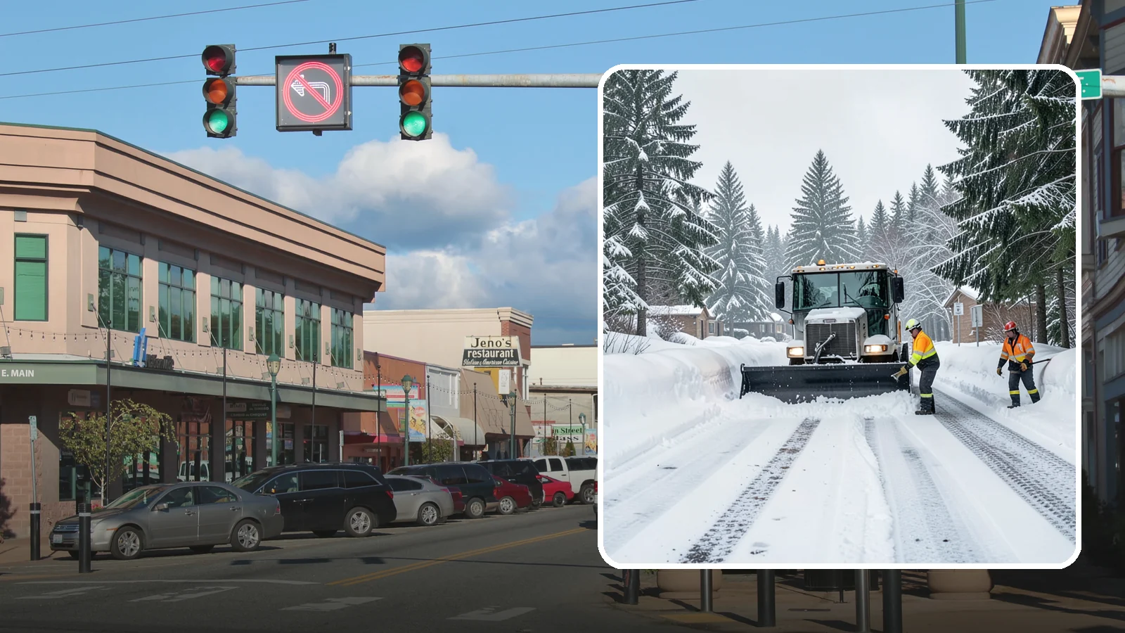 Senior Living Community Snow Plowing in Monroe, Snohomish County, WA - We plow senior living lots, drive lanes, and entrances as a zero-tolerance priority because residents cannot risk a fall.