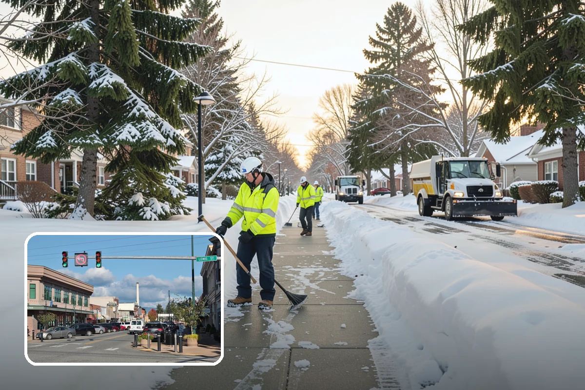 Senior Living Community Snow Plowing in Monroe, Snohomish County, WA - Zero-tolerance clearing of every resident walkway and entrance