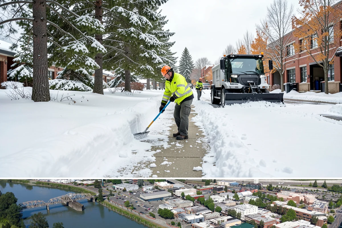 Senior Living Community Snow Plowing in Mount Vernon, Skagit County, WA - Establish a zero-tolerance contract before winter so residents are never exposed to icy surfaces.