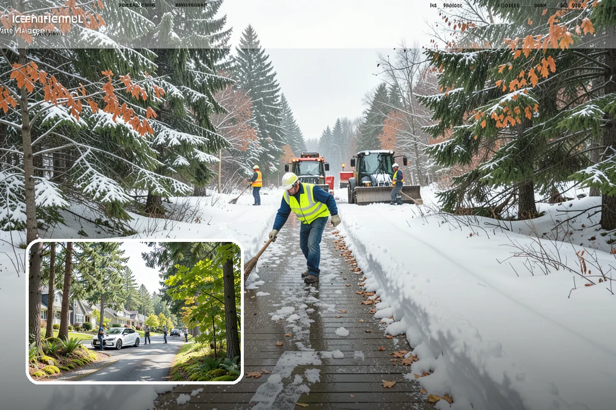 Senior Living Community Snow Plowing in Normandy Park, King County, WA - Zero-tolerance clearing of every resident walkway and entrance