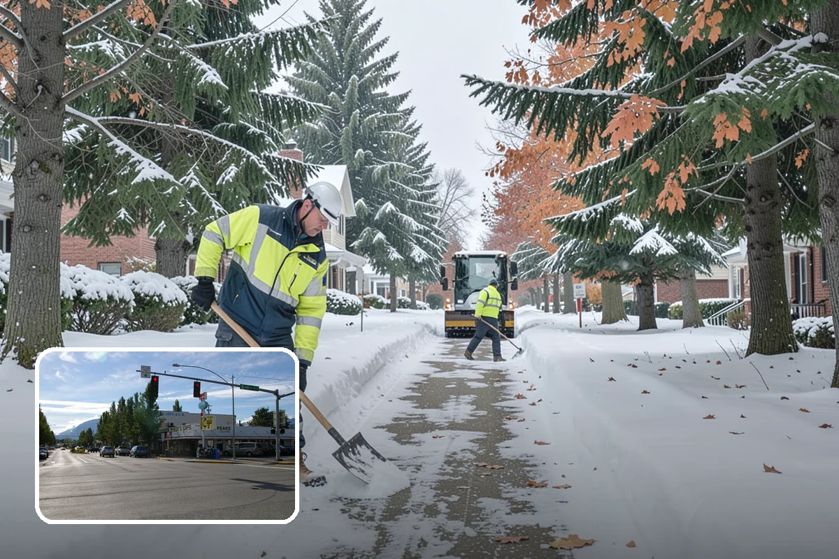 Senior Living Community Snow Plowing in North Bend, King County, WA - Zero-tolerance clearing of every resident walkway and entrance