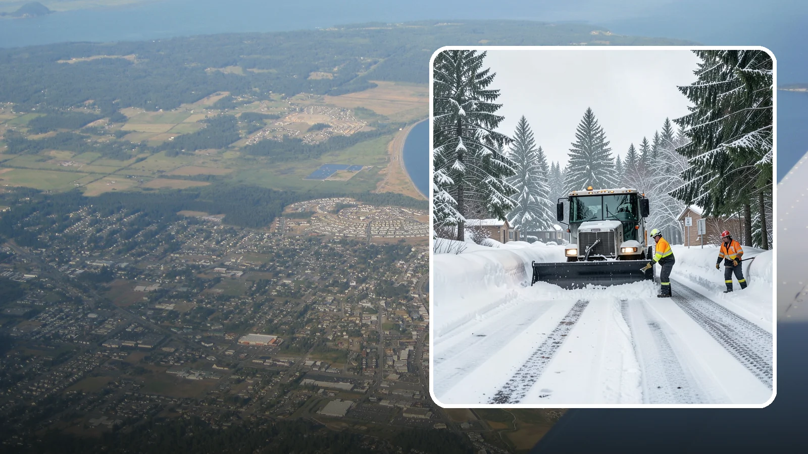 Senior Living Community Snow Plowing in Oak Harbor, Island County, WA - We plow senior living lots, drive lanes, and entrances as a zero-tolerance priority because residents cannot risk a fall.