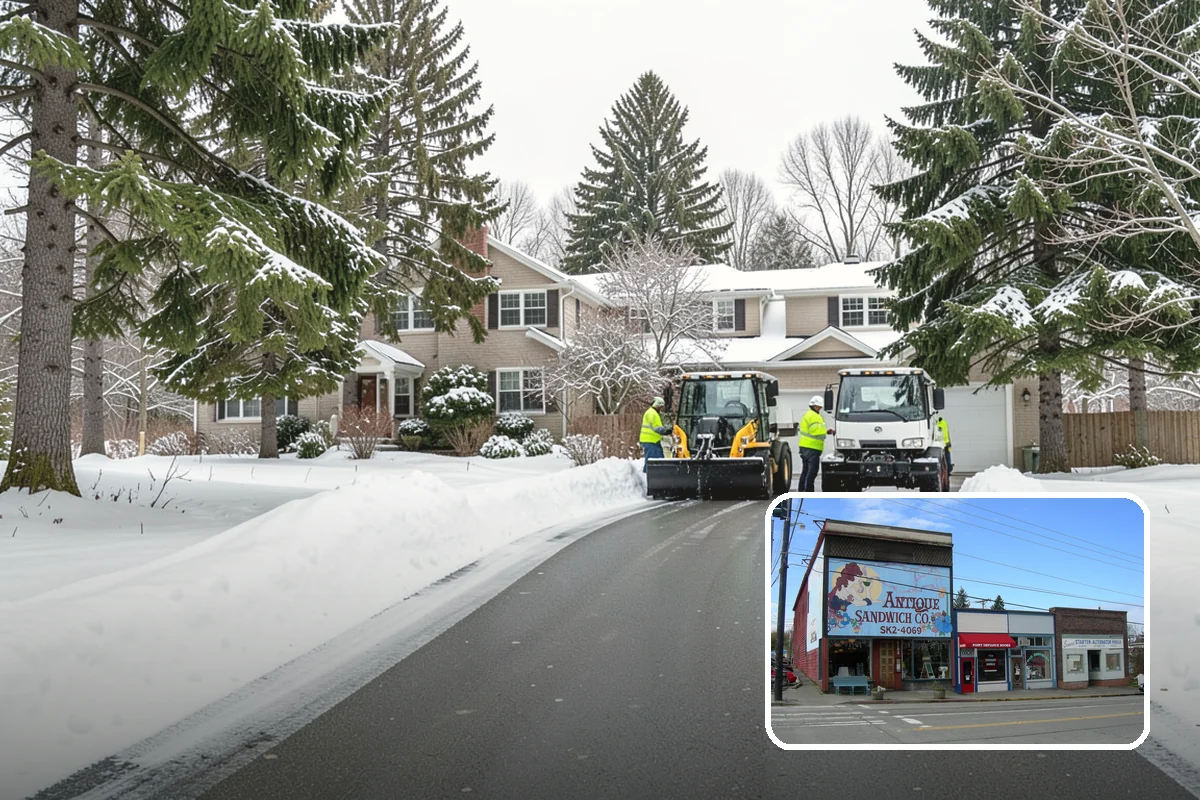 Senior Living Community Snow Plowing in Ruston, Pierce County, WA - Zero-tolerance clearing of every resident walkway and entrance
