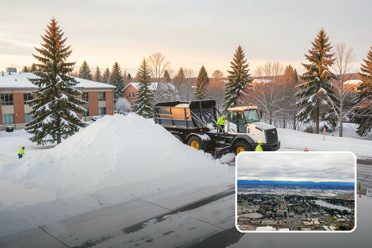 Senior Living Community Snow Plowing in SeaTac, King County, WA - Zero-tolerance clearing of every resident walkway and entrance