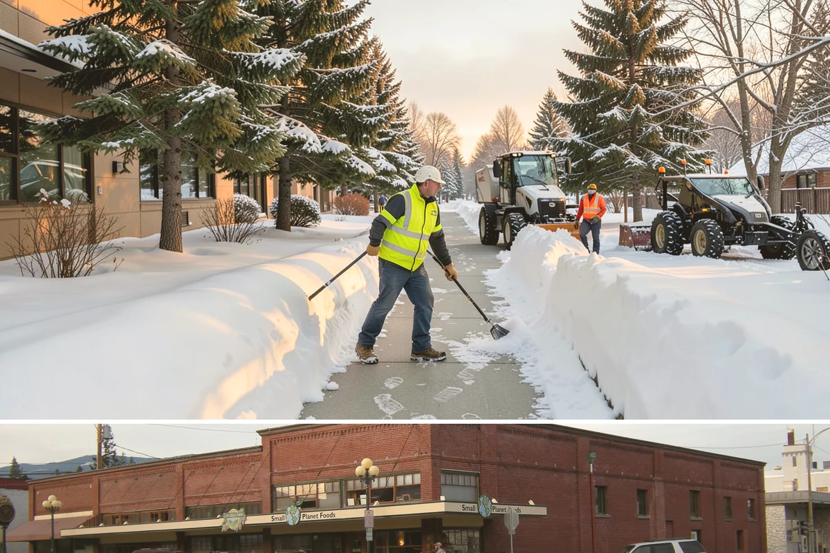 Senior Living Community Snow Plowing in Sedro-Woolley, Skagit County, WA - Establish a zero-tolerance contract before winter so residents are never exposed to icy surfaces.