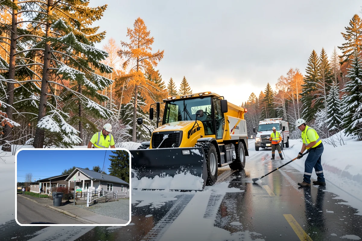 Senior Living Community Snow Plowing in South Prairie, Pierce County, WA - Zero-tolerance clearing of every resident walkway and entrance