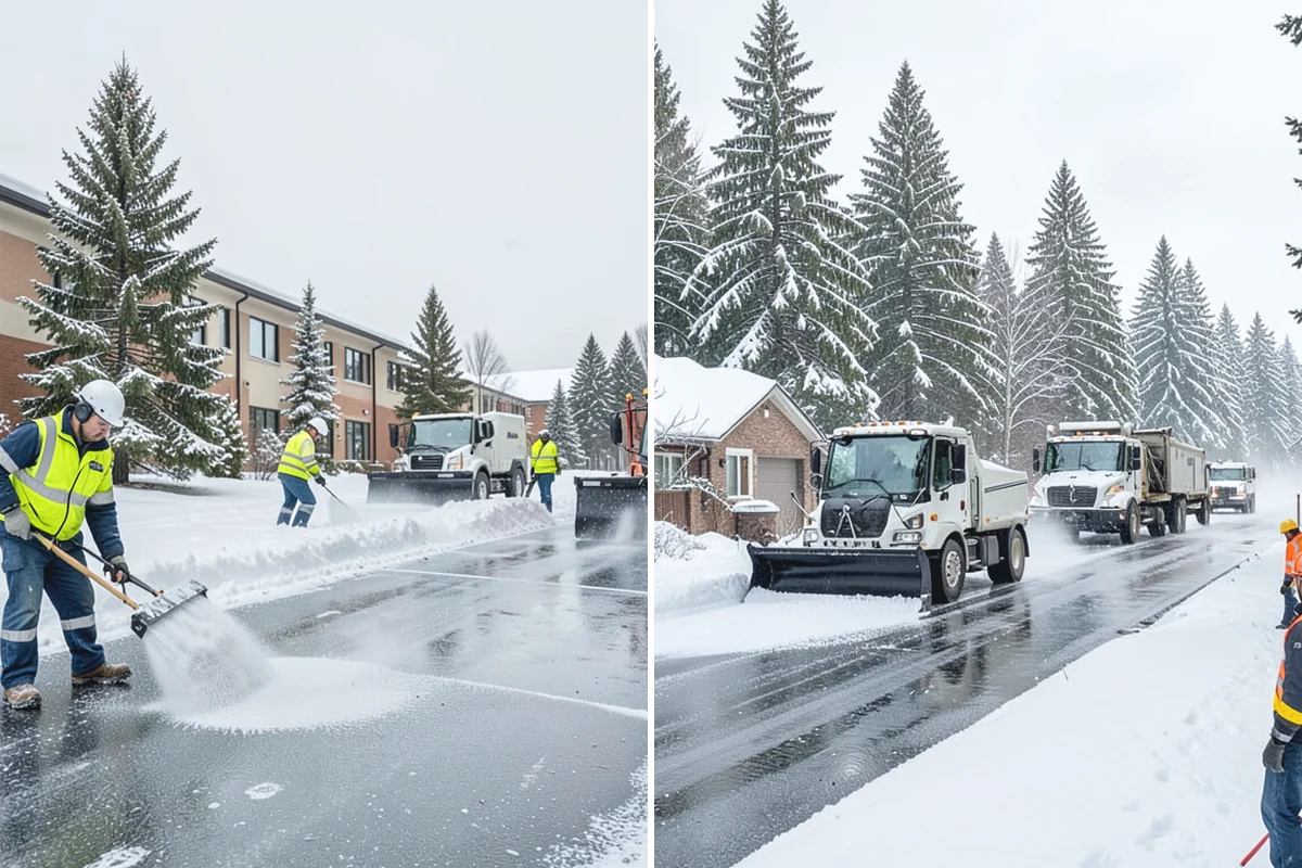 Senior Living Community Snow Plowing in South Prairie, Pierce County, WA - Map every resident walkway, ramp, and entrance for zero-tolerance treatment