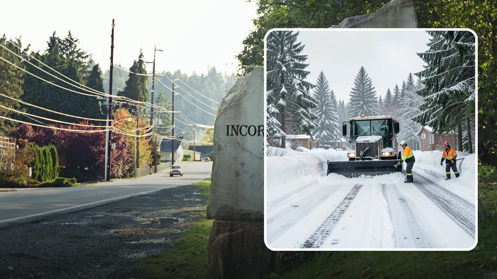 Senior Living Community Snow Plowing in Wilkeson, Pierce County, WA - We plow senior living lots, drive lanes, and entrances as a zero-tolerance priority because residents cannot risk a fall.