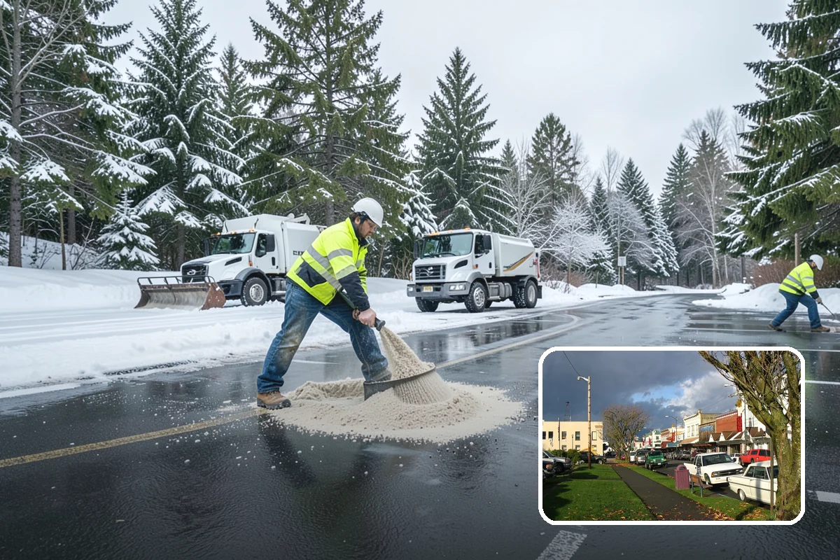 Senior Living Snow Removal in Arlington, Snohomish County, WA - Priority service for vulnerable residents