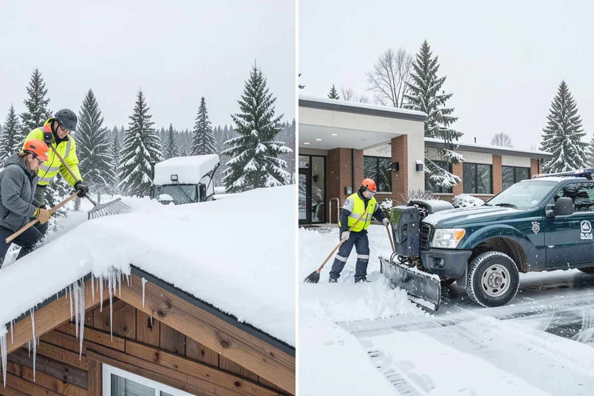 Senior Living Snow Removal in Auburn, King County, WA - Identify resident routes, entrances, and pickup areas