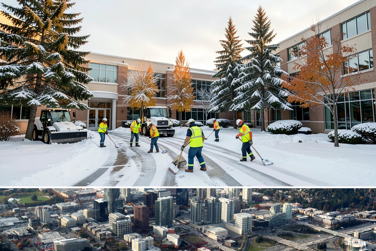 Senior Living Snow Removal in Bellevue, King County, WA - Senior community safety is critical all winter, with heightened need during snow and ice from December to February.