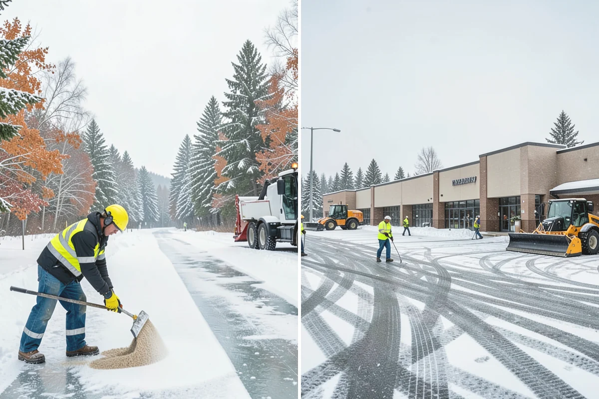 Senior Living Snow Removal in Black Diamond, King County, WA - Identify resident routes, entrances, and pickup areas