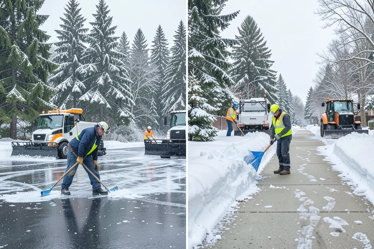 Senior Living Snow Removal in Bonney Lake, Pierce County, WA - Identify resident routes, entrances, and pickup areas