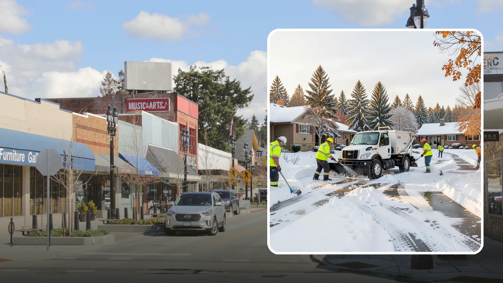 Senior Living Snow Removal in Bothell, King County, WA - We prioritize senior living communities where safe, ice-free surfaces protect residents at highest risk of falls.