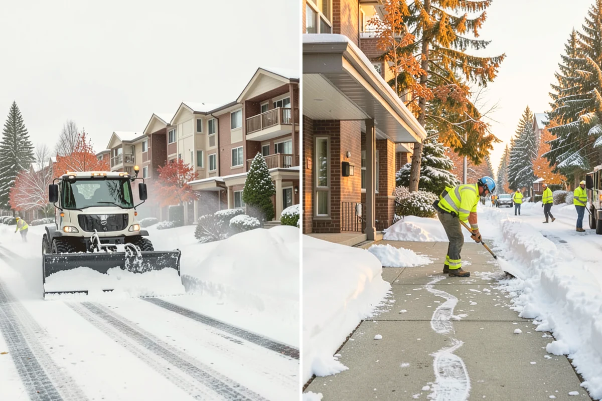 Senior Living Snow Removal in Bothell, King County, WA - Identify resident routes, entrances, and pickup areas