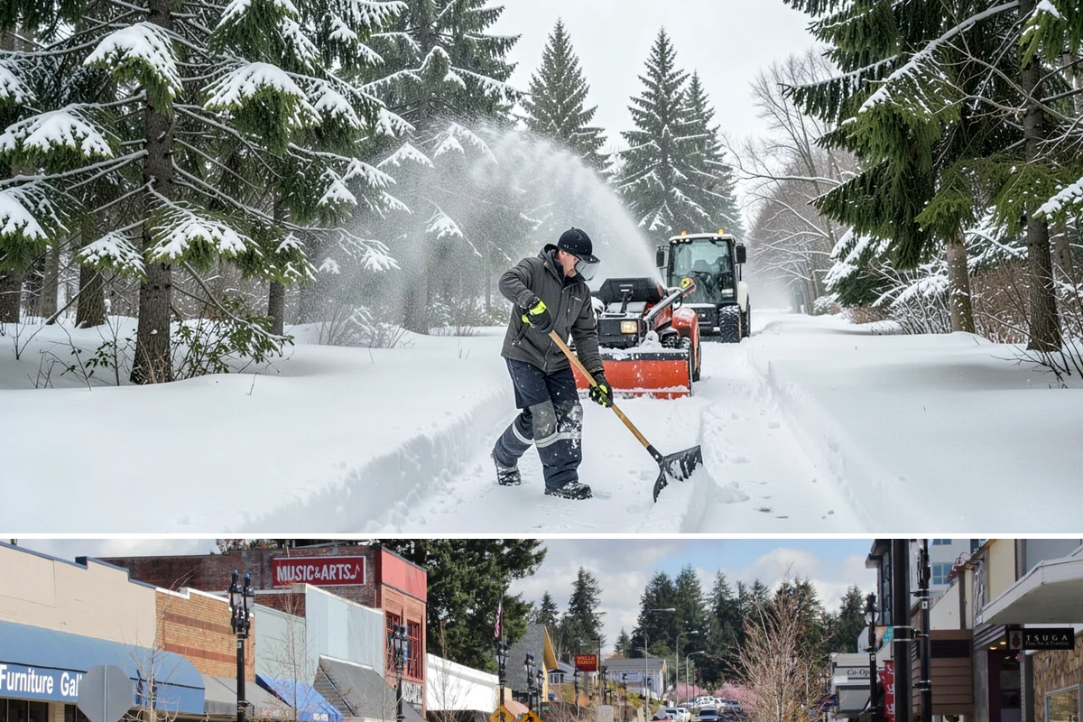 Senior Living Snow Removal in Bothell, King County, WA - Senior community safety is critical all winter, with heightened need during snow and ice from December to February.