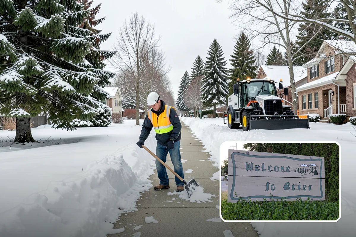 Senior Living Snow Removal in Brier, Snohomish County, WA - Priority service for vulnerable residents