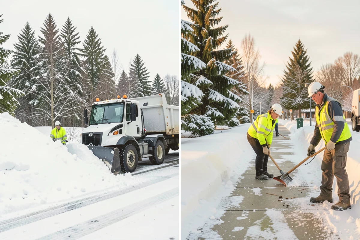 Senior Living Snow Removal in Brier, Snohomish County, WA - Identify resident routes, entrances, and pickup areas